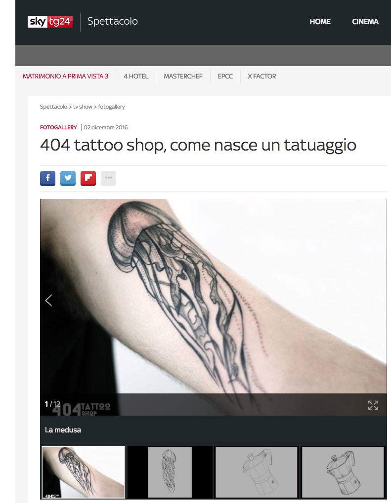 404 tattoo shop, come nasce un tatuaggio