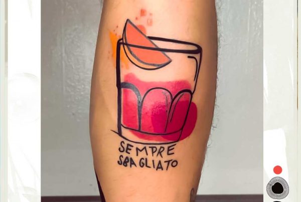 tatuaggi astratti colorati