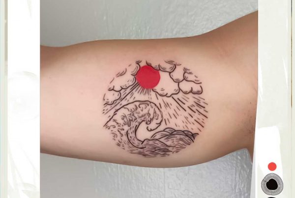 tatuaggi astratti colorati