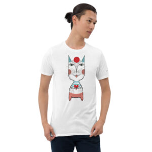 Maglietta unisex a maniche corte "The Love Cats"