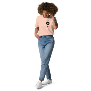 Maglietta in cotone organico unisex "Questo Cuore"
