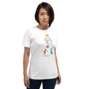 Maglietta in cotone organico unisex"I Want To Break Free"